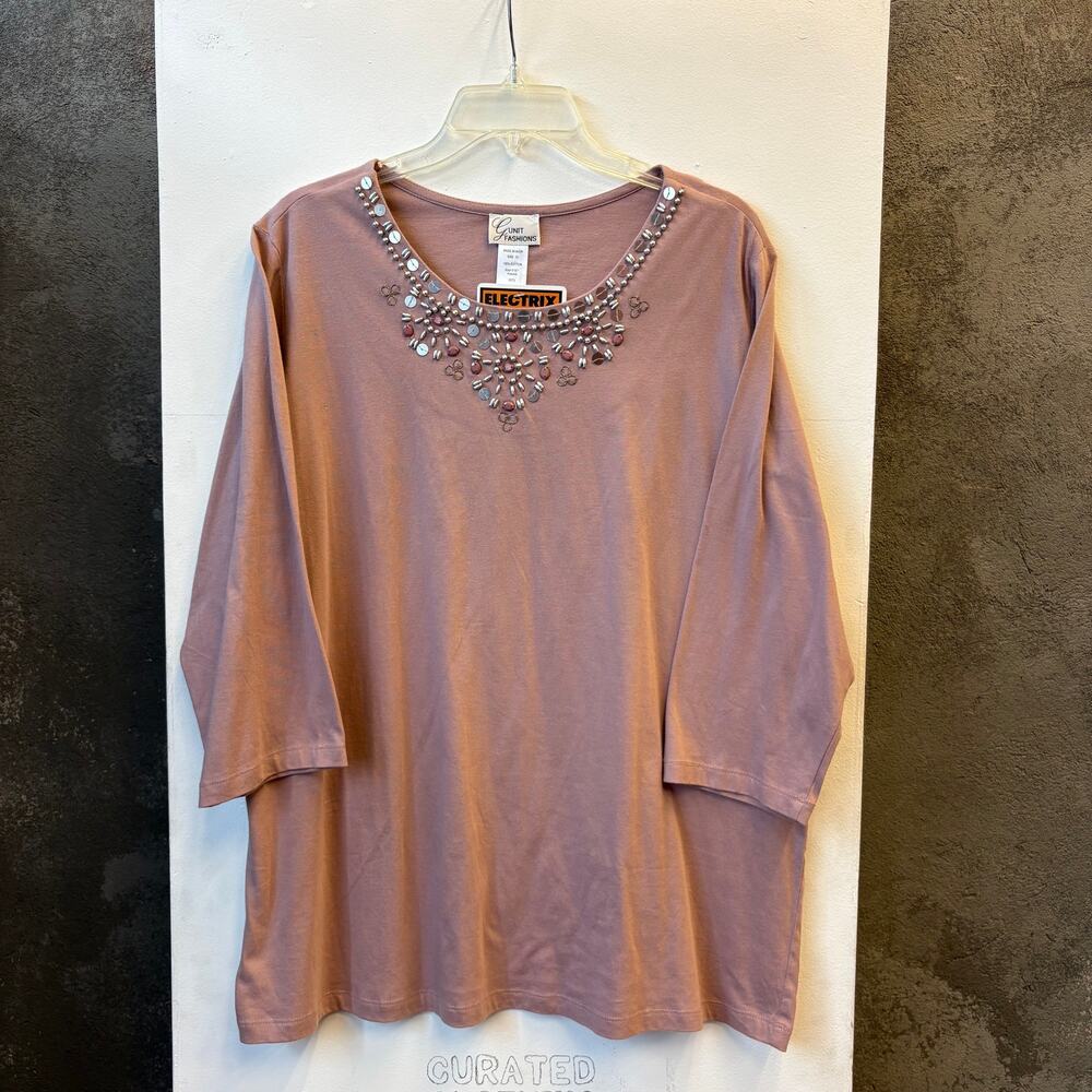 G Unit Fashions Vintage Beaded Top